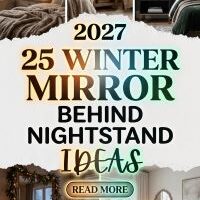 25 Winter Bedroom Nightstand Styling Ideas 2027 With Designer Lamps, Decorative Trays, Elegant Wall Art and Beautiful Accessories for a Luxurious and Pinterest-Worthy Bedroom