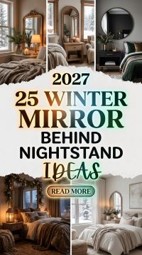 25 Winter Bedroom Nightstand Styling Ideas 2027 With Designer Lamps, Decorative Trays, Elegant Wall Art and Beautiful Accessories for a Luxurious and Pinterest-Worthy Bedroom