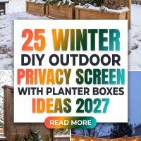 How Can You Build a DIY Outdoor Privacy Screen With 25 Planter Boxes in 2027 to Make Your Backyard Feel More Private in Just One Weekend?
