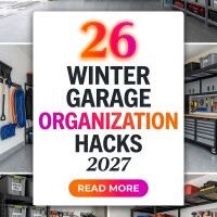 Which 26 Trending Winter Garage Organization Hacks for 2027 Can Help You Maximize a Small Space With Vertical Shelves and Clever Decluttering Solutions for a Clean, Functional Garage?