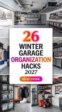 Which 26 Trending Winter Garage Organization Hacks for 2027 Can Help You Maximize a Small Space With Vertical Shelves and Clever Decluttering Solutions for a Clean, Functional Garage?