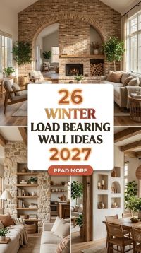 26 Winter Kitchen Structural Wall Ideas 2027 for Creating Open, Functional and Stylish Spaces While Maintaining Safe Support and Smart Modern Design