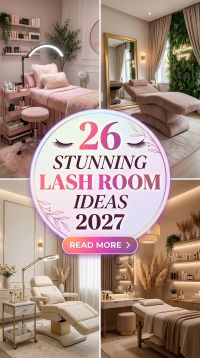 26 Nail Salon Room Ideas 2027 With Chic Reception Areas, Luxury Manicure Stations, Stylish Lighting and Beautiful Decor for a Modern Beauty Business