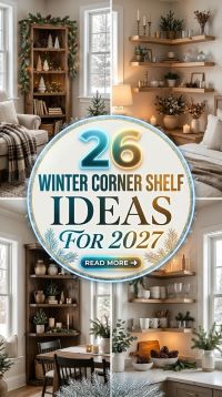 Which 26 Winter Corner Shelf Ideas for 2027 Can Help You Save Space and Keep Your Home Stylish and Organized?